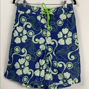 Tailorbyrd blue men’s swim trunks size Med.